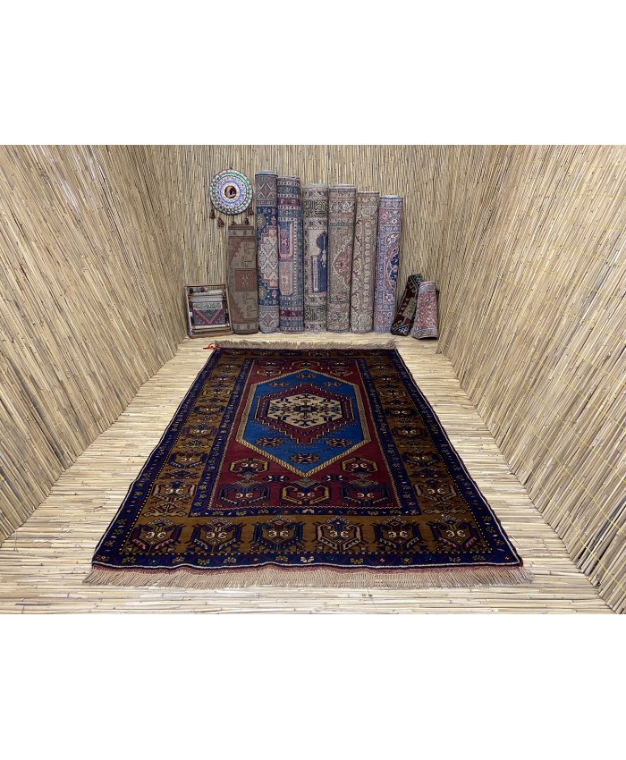 Turkish Nomadic Handmade Wool on Wool Carpet – FREE SHIPPING..!